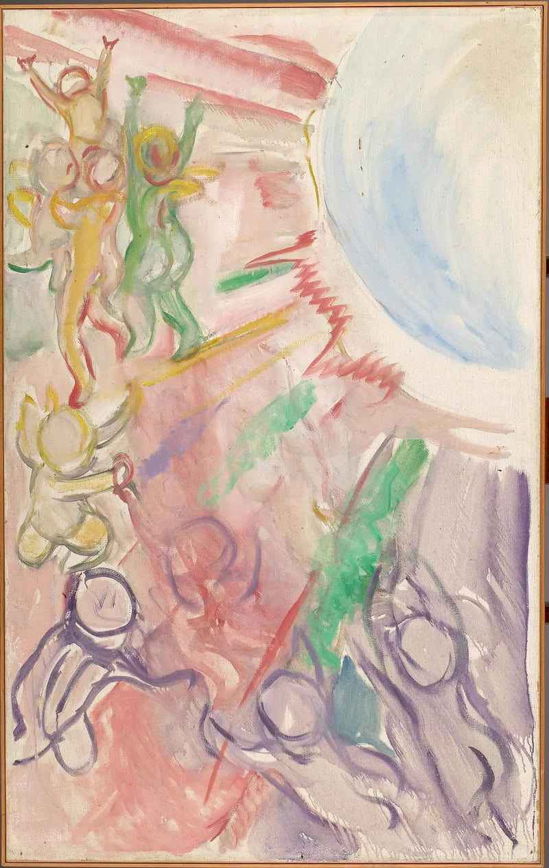 Genier i solstrålerne - Edvard Munch