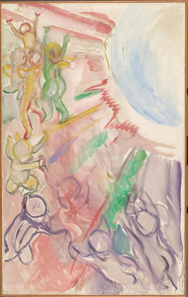 Genier i solstrålerne - Edvard Munch