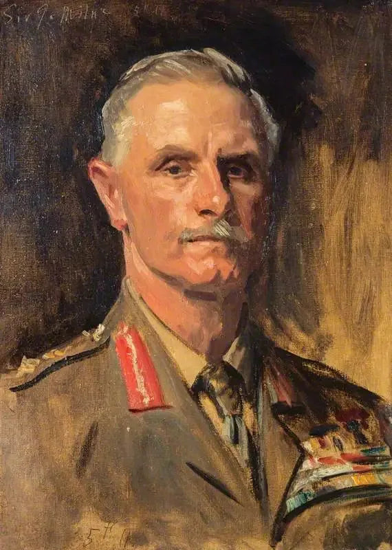 George Francis Milne, 1. baron Milne, 1866-1948. Marskal (Studie til et portræt i Generaler fra Første Verdenskrig, 1914-1918) - John Singer Sargent