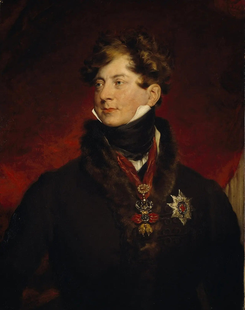 George IV, 1762 - 1830. Regerede som regent fra 1811 til 1820, som konge fra 1820 til 1830. - Thomas Lawrence