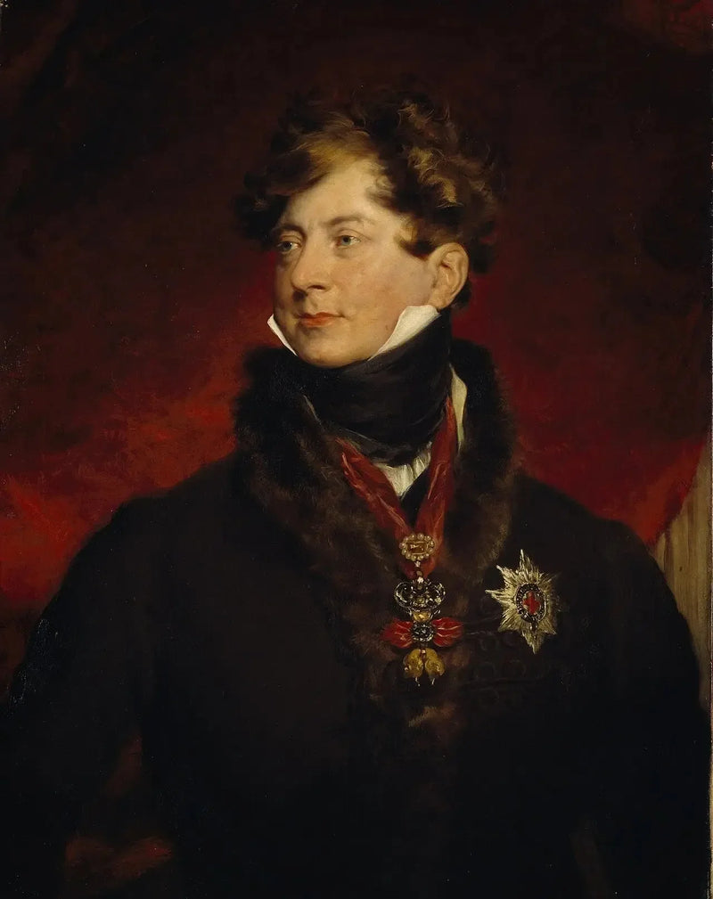 George IV, 1762 - 1830. Regerede som regent fra 1811 til 1820, som konge fra 1820 til 1830. - Thomas Lawrence