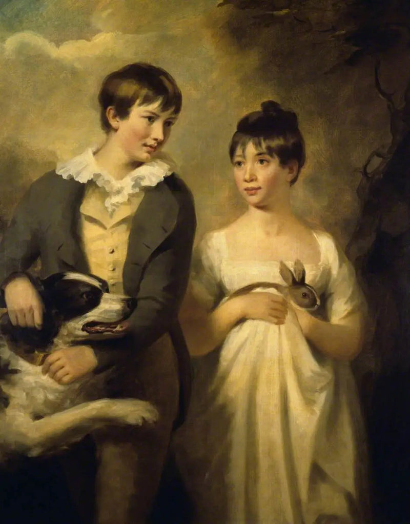 George Stewart (død i 1809) og hans søster Maria Stewart (død i 1846) børn - Henry Raeburn