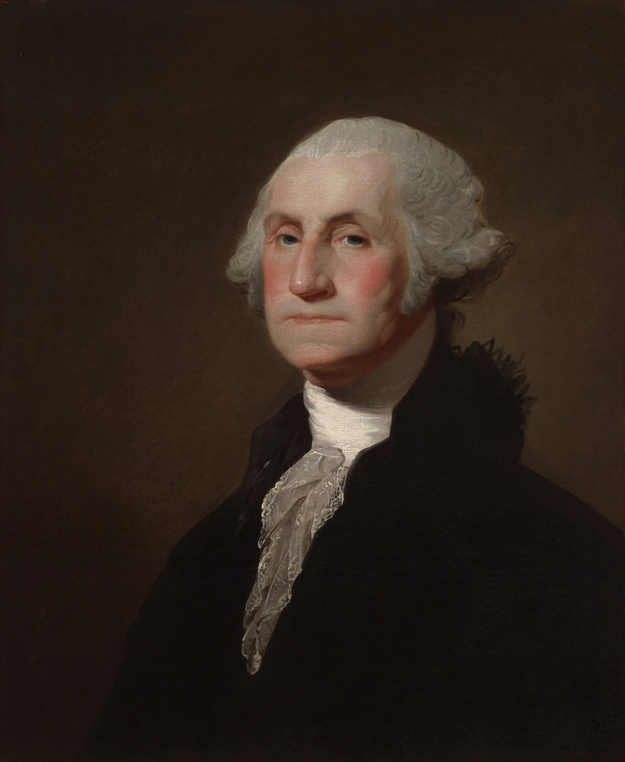 George Washington (1732-1799), juraprofessor 1781 - Gilbert Stuart