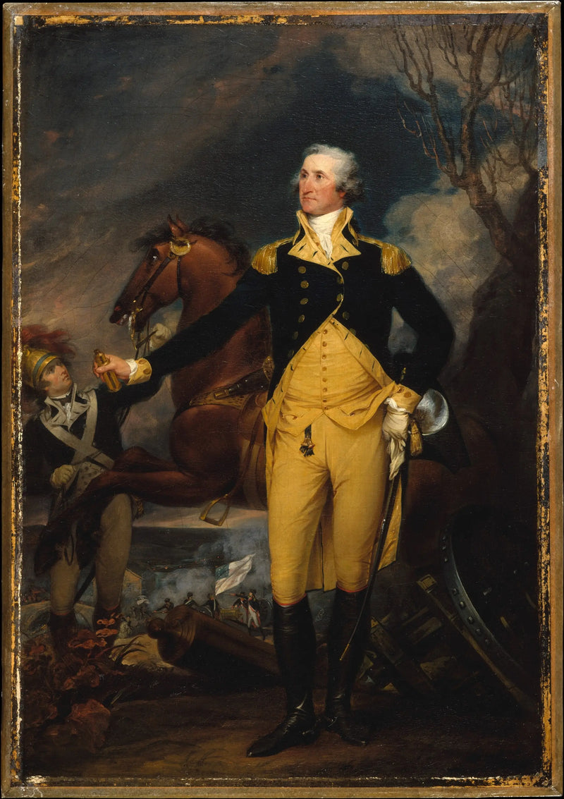George Washington før slaget ved Trenton - John Trumbull
