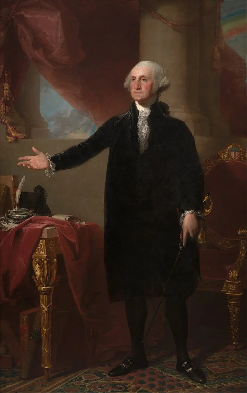 George Washington (Portræt af Lansdowne) - Gilbert Stuart