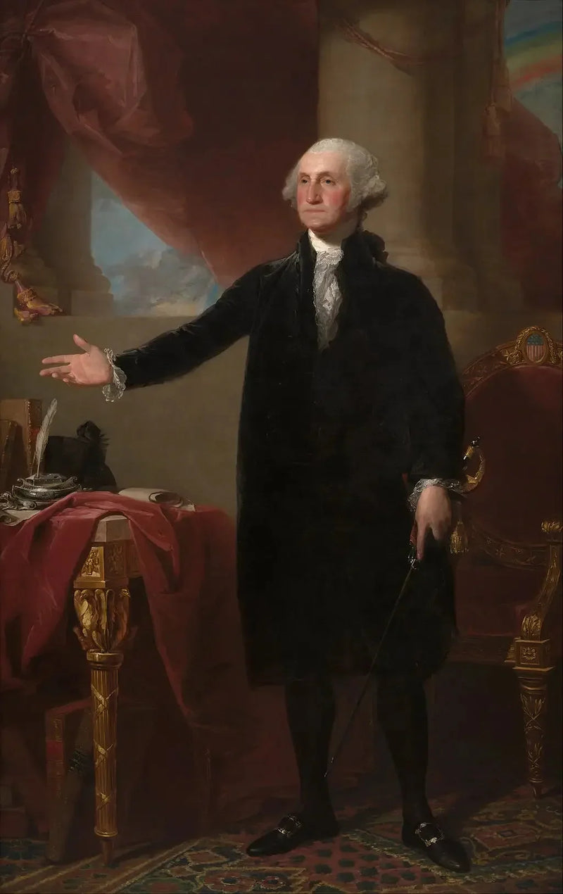 George Washington (Portræt af Lansdowne) - Gilbert Stuart