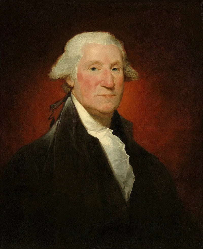 George Washington (portræt af Vaughan) - Gilbert Stuart
