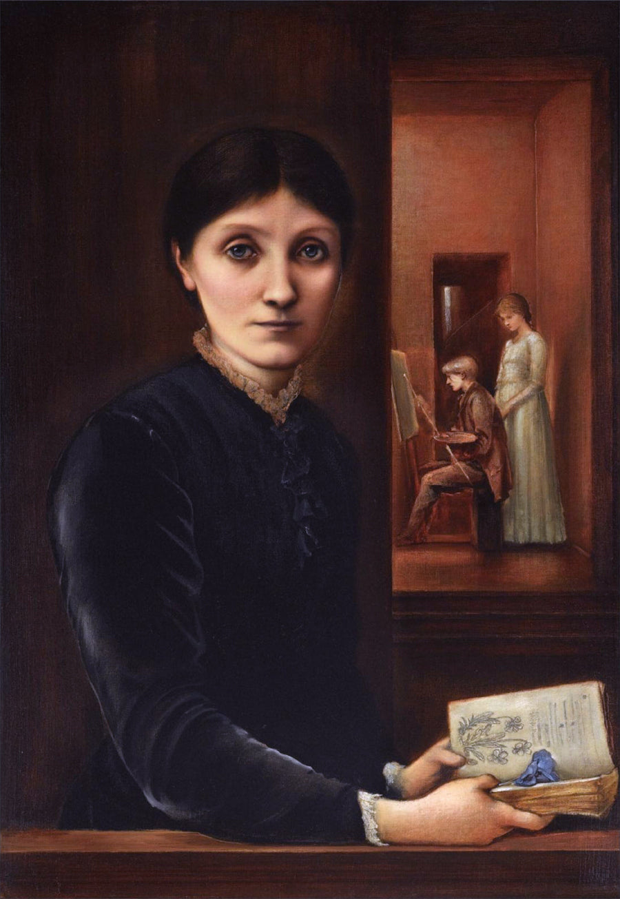 Georgiana Burne-Jones, deres børn Margaret og Philip - Edward Burne-Jones