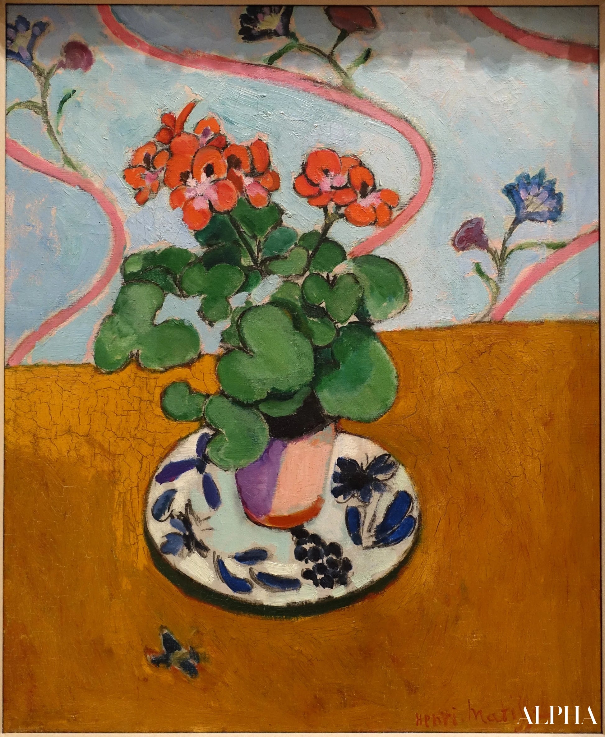 Géraniumer - Matisse - Reproduktioner af malerier og højkvalitets malerier