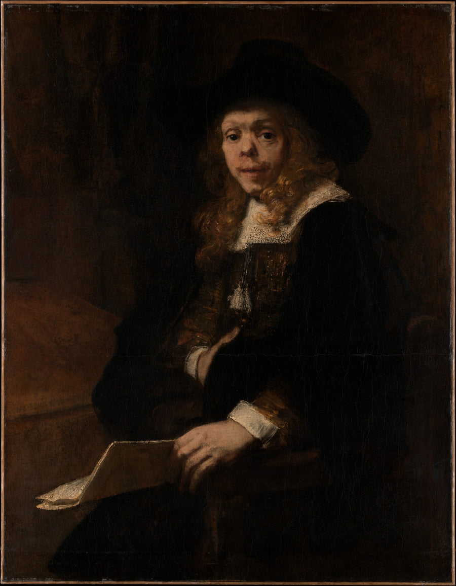 Portræt af Gérard de Lairesse - Rembrandt