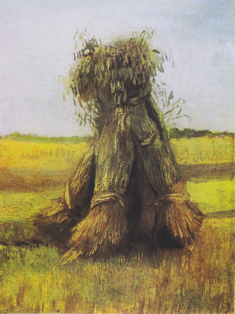 Hvedeknipper på en mark - Vincent van Gogh