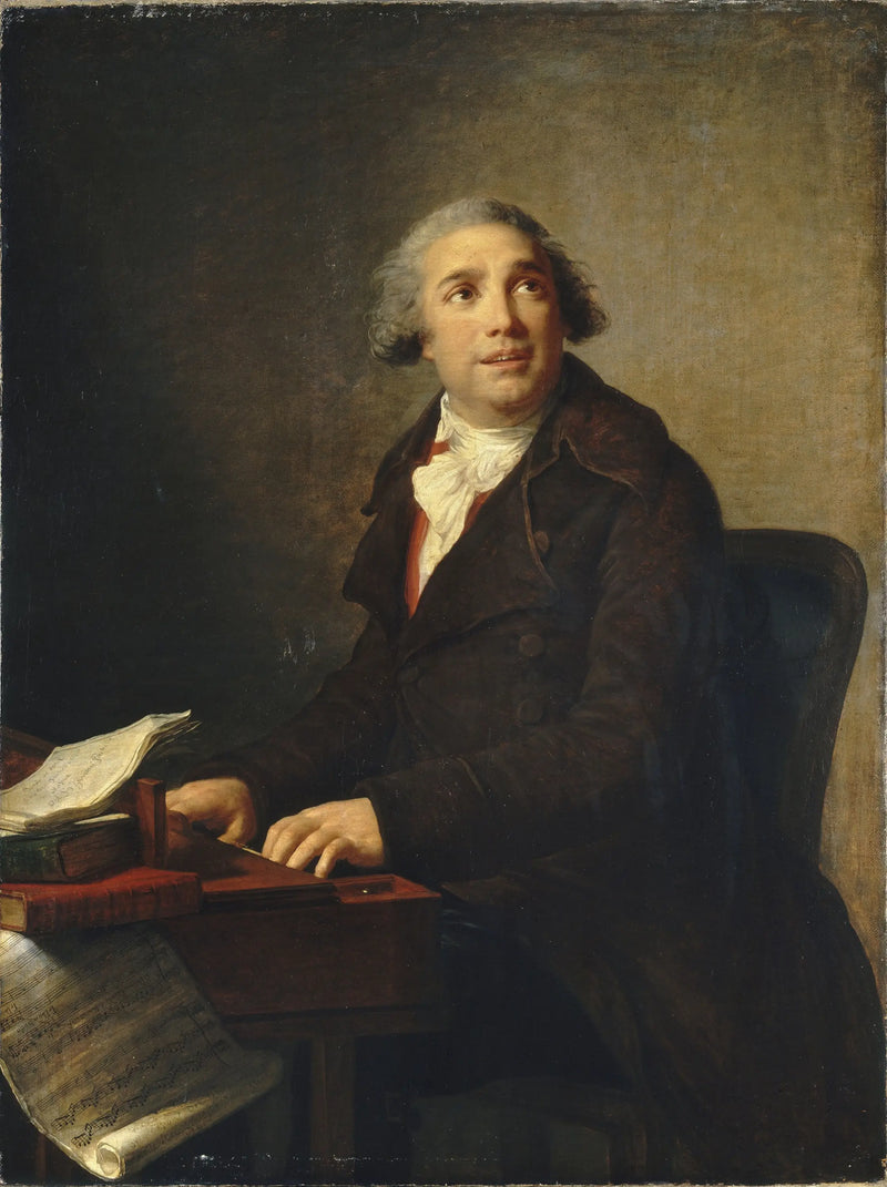 Giovanni Paisiello (1741-1816), komponist - Élisabeth Vigeé Le Brun