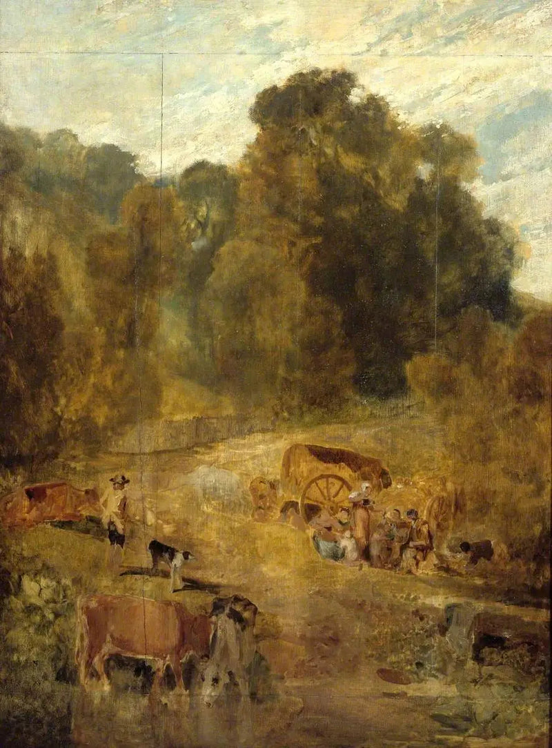 Zigeunerlejr - J. M. W. Turner