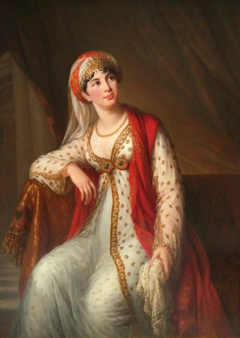 Giuseppina Grassini i rollen som Zaïre - Élisabeth Vigée Le Brun