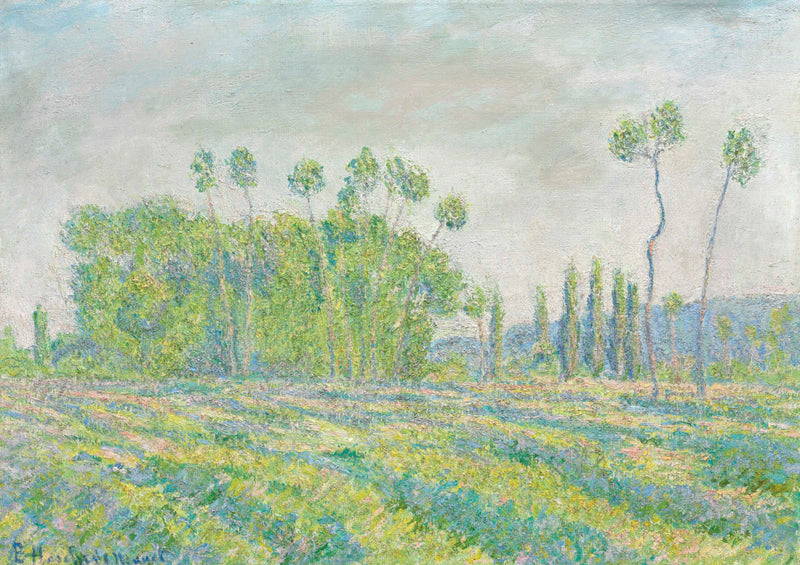 Giverny, Ajoux-befolkningen - Blanche Hoschedé Monet