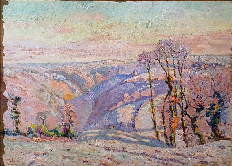 Givre à Crozant - Armand Guillaumin