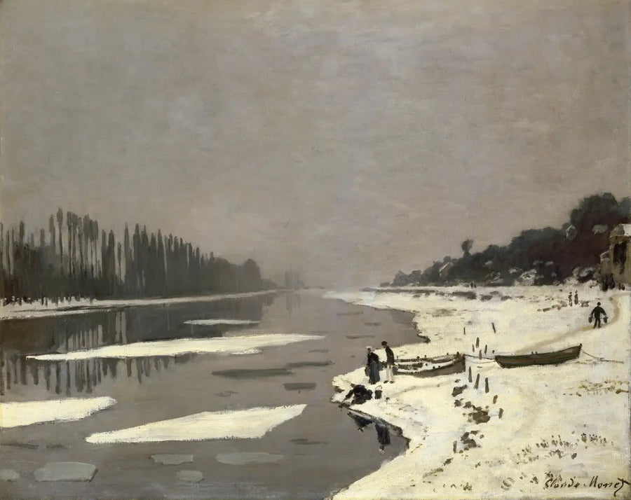 Isterninger i Bougival W105 - Claude Monet