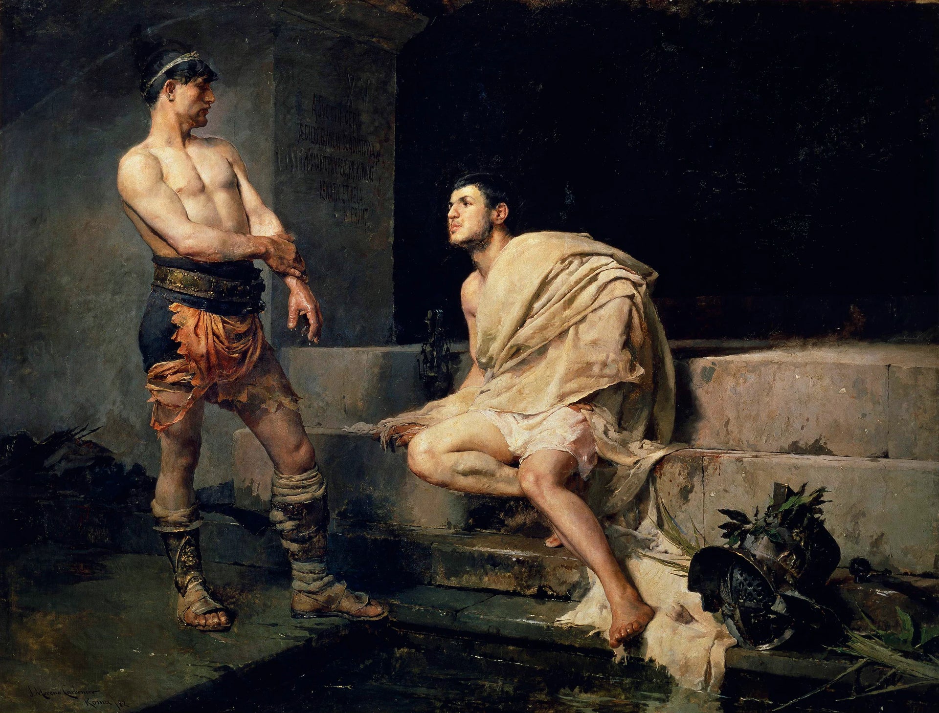 Les gladiateurs - José Moreno Carbonero