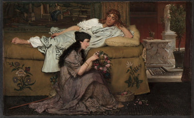Glaucus et Nydia - Lawrence Alma-Tadema - Alpha Reproduction