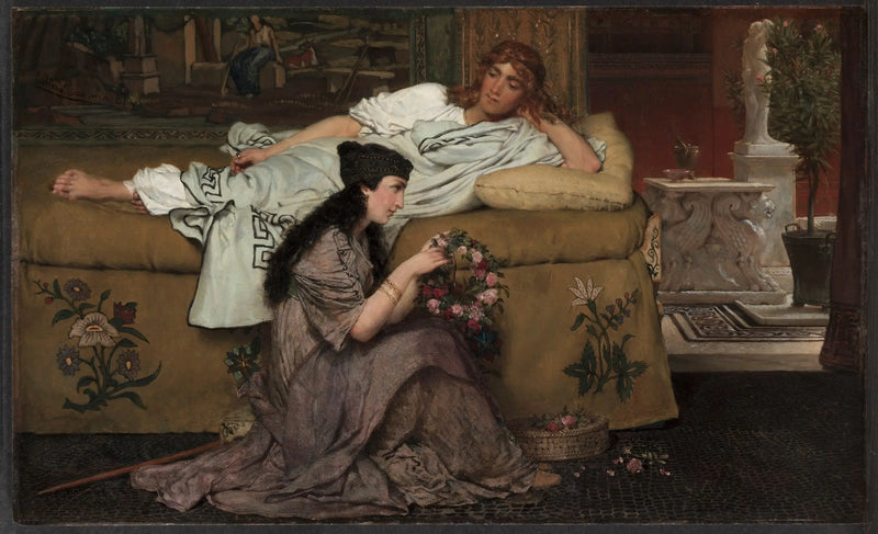 Glaucus og Nydia - Lawrence Alma-Tadema