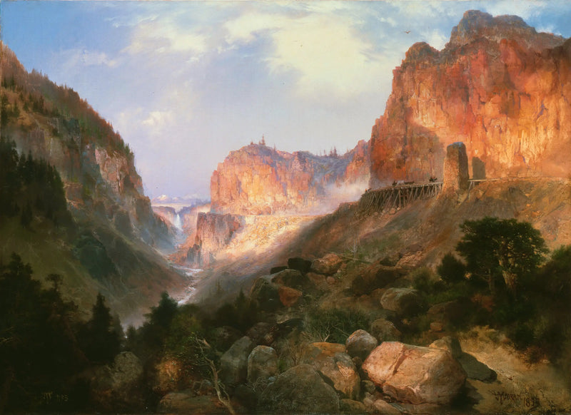 Golden Gate, Yellowstone National Park - Thomas Moran