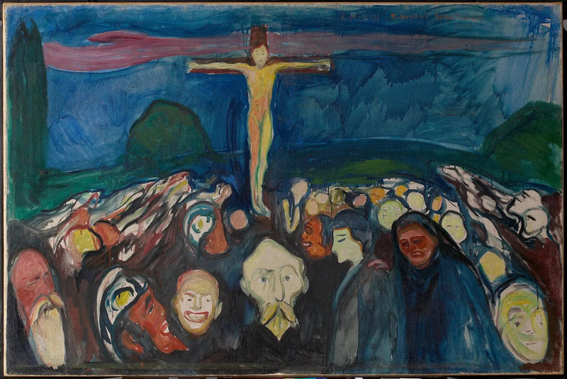 Golgatha - Edvard Munch
