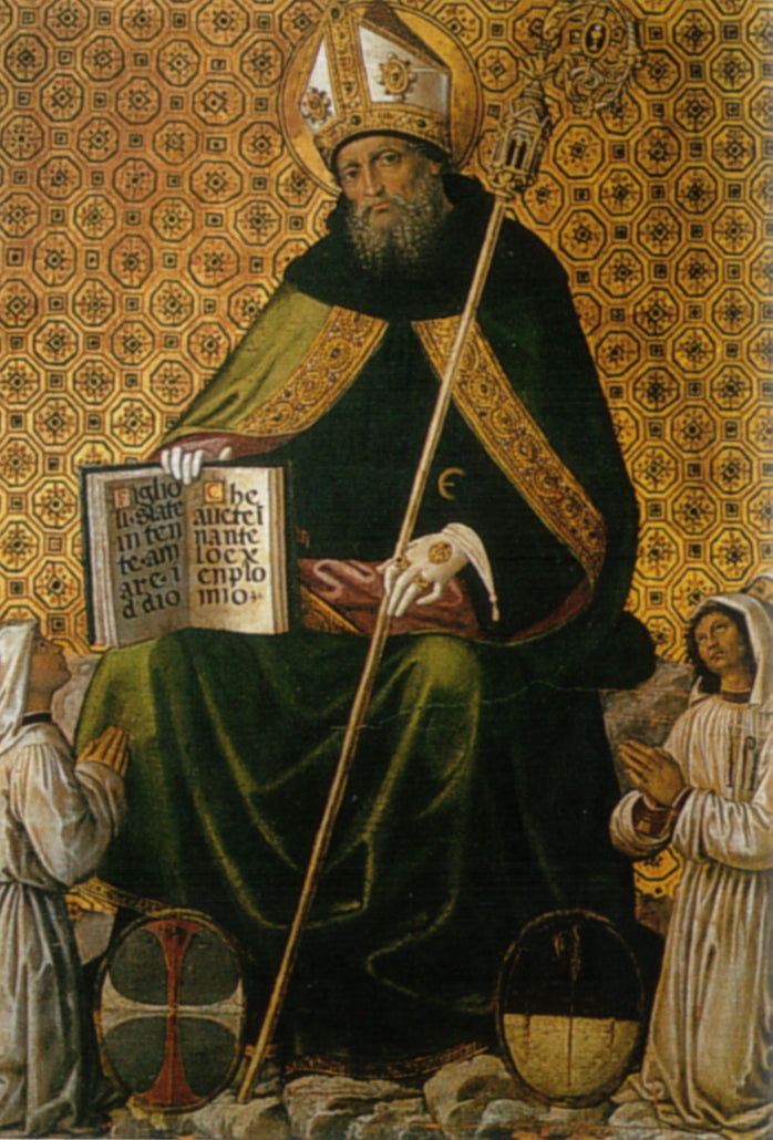 Saint Augustin banner - Pinturicchio