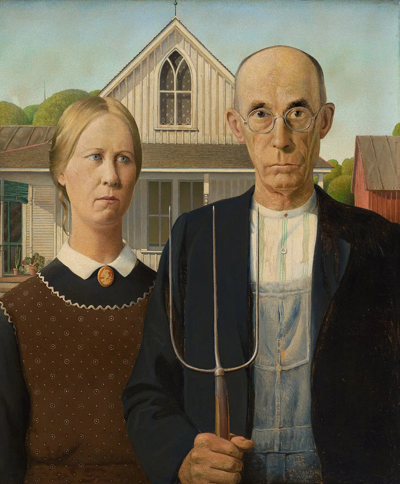 Amerikansk gotik - Grant Wood