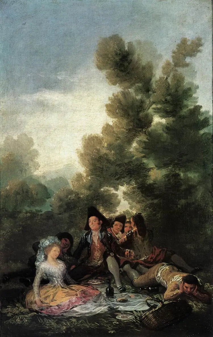 Landlig te - Francisco de Goya