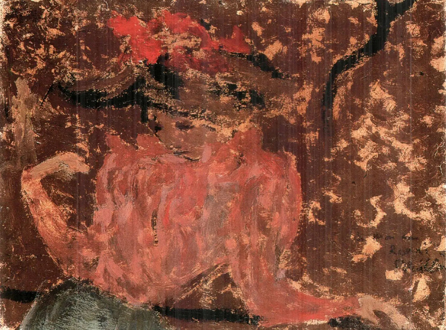 Yndefuld i haven - Édouard Vuillard