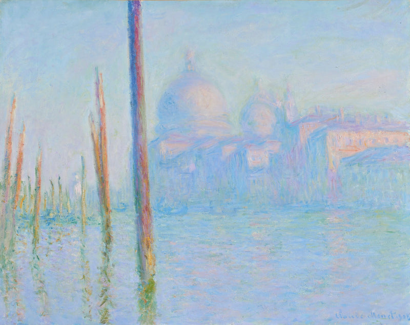 Canal Grande i Venedig W1736 - Claude Monet