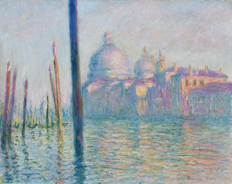 Canal Grande i Venedig W1738 - Claude Monet