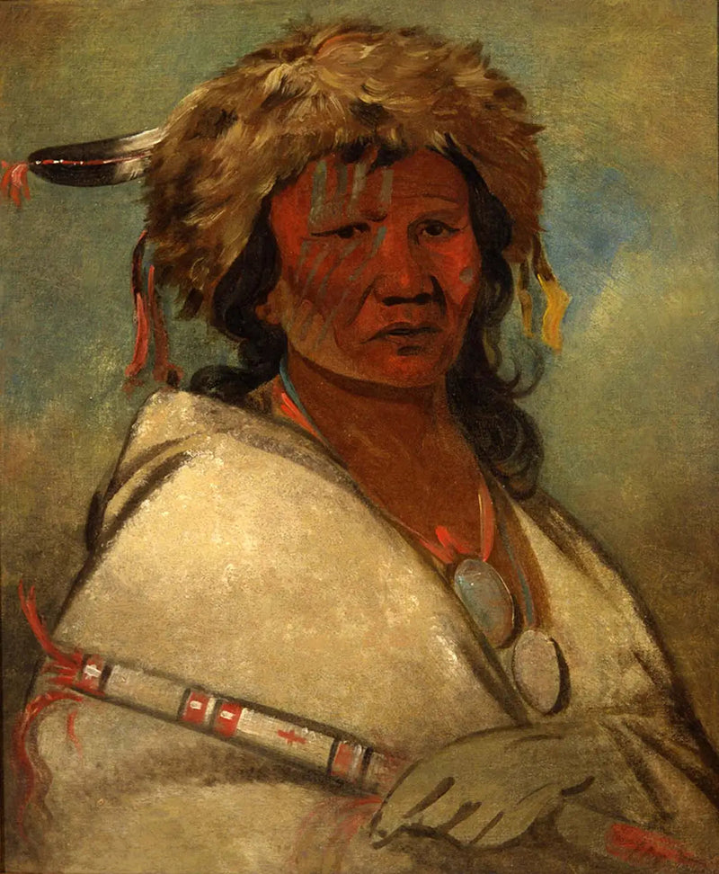 Store Helte, en chef - George Catlin