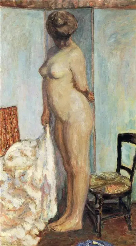 Stor nøgen - Pierre Bonnard