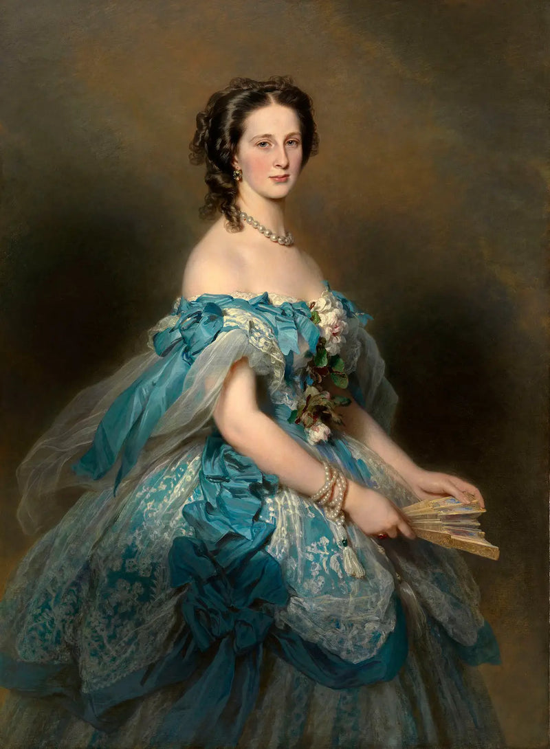 Storehertuginde Alexandra Iosifovna af Rusland (1830-1911) - Franz Xaver Winterhalter