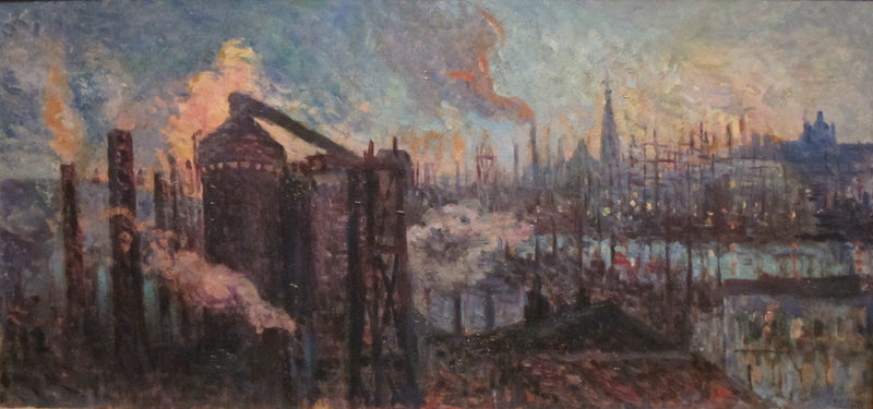 Stor industriel by - Maximilien Luce