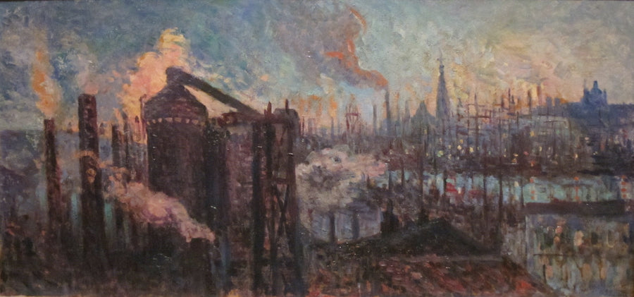 Stor industriel by - Maximilien Luce
