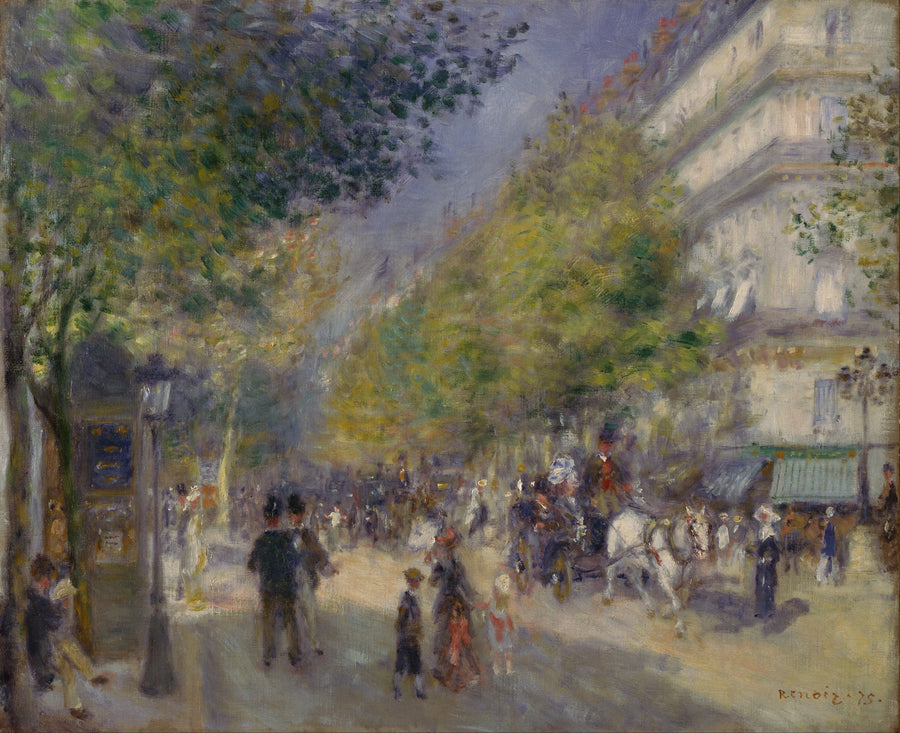 De Store Boulevards - Pierre-Auguste Renoir