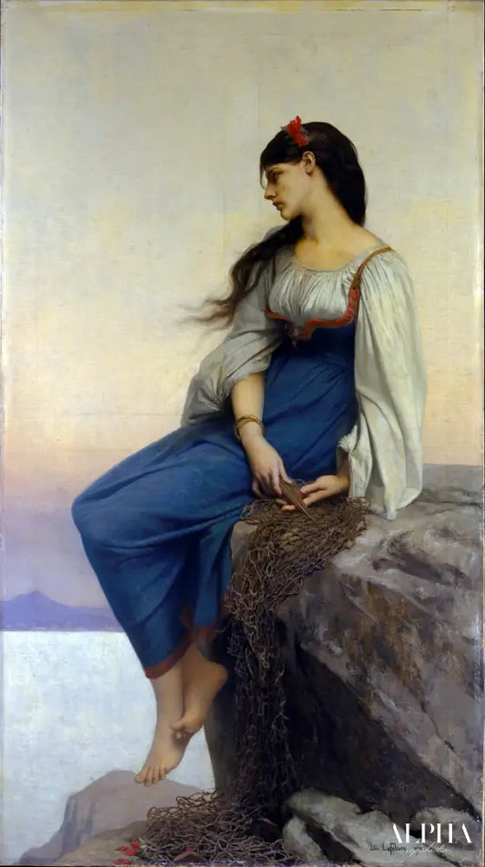 Graziella, 1878 - Jules Lefebvre - Reproductions de tableaux et peintures haut de gamme