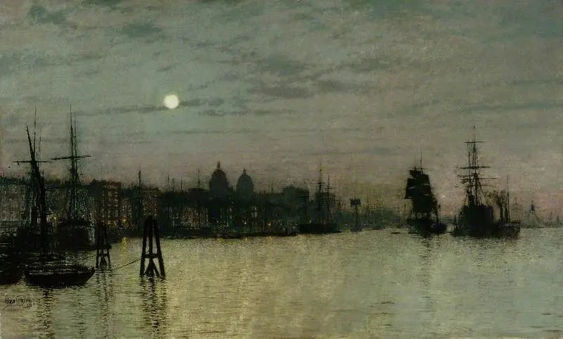 Greenwich, Demi-flod - John Atkinson Grimshaw