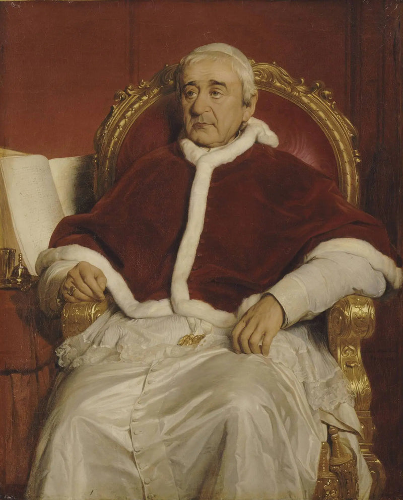 Gregor XVI, pave (1765-1846) - Paul Delaroche