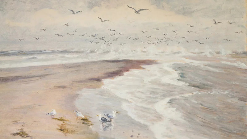 Grenen, ved Skagen - Michael Peter Ancher