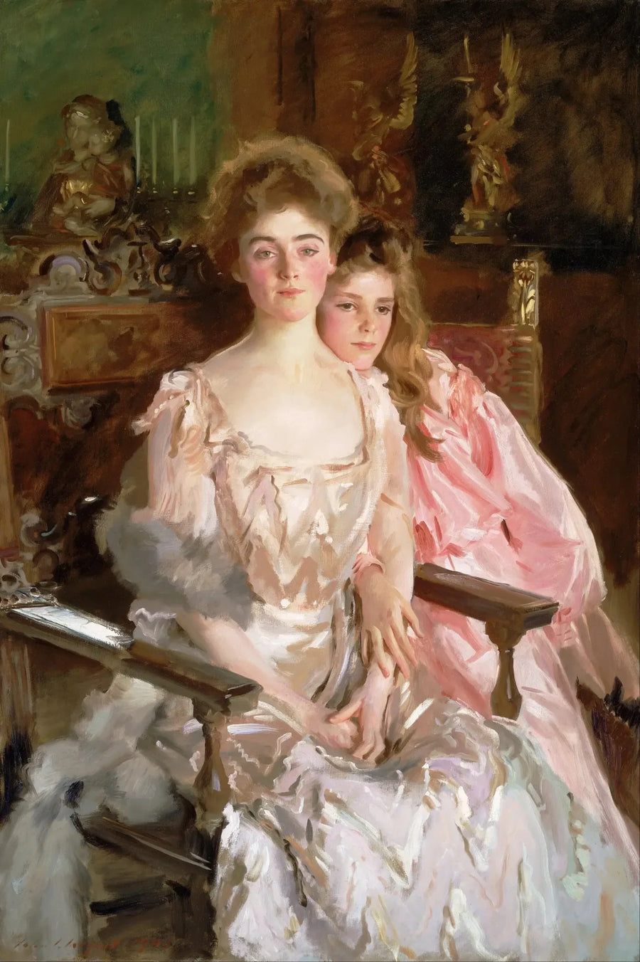 Gretchen Osgood Warren og hendes datter Rachel - John Singer Sargent