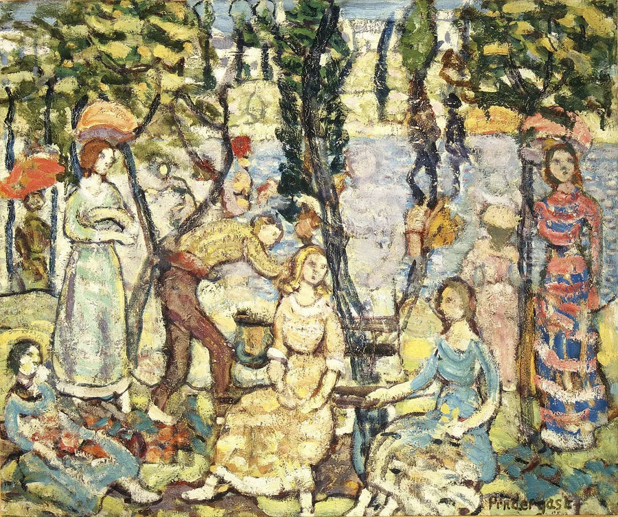 Figurenes gruppe - Maurice Prendergast