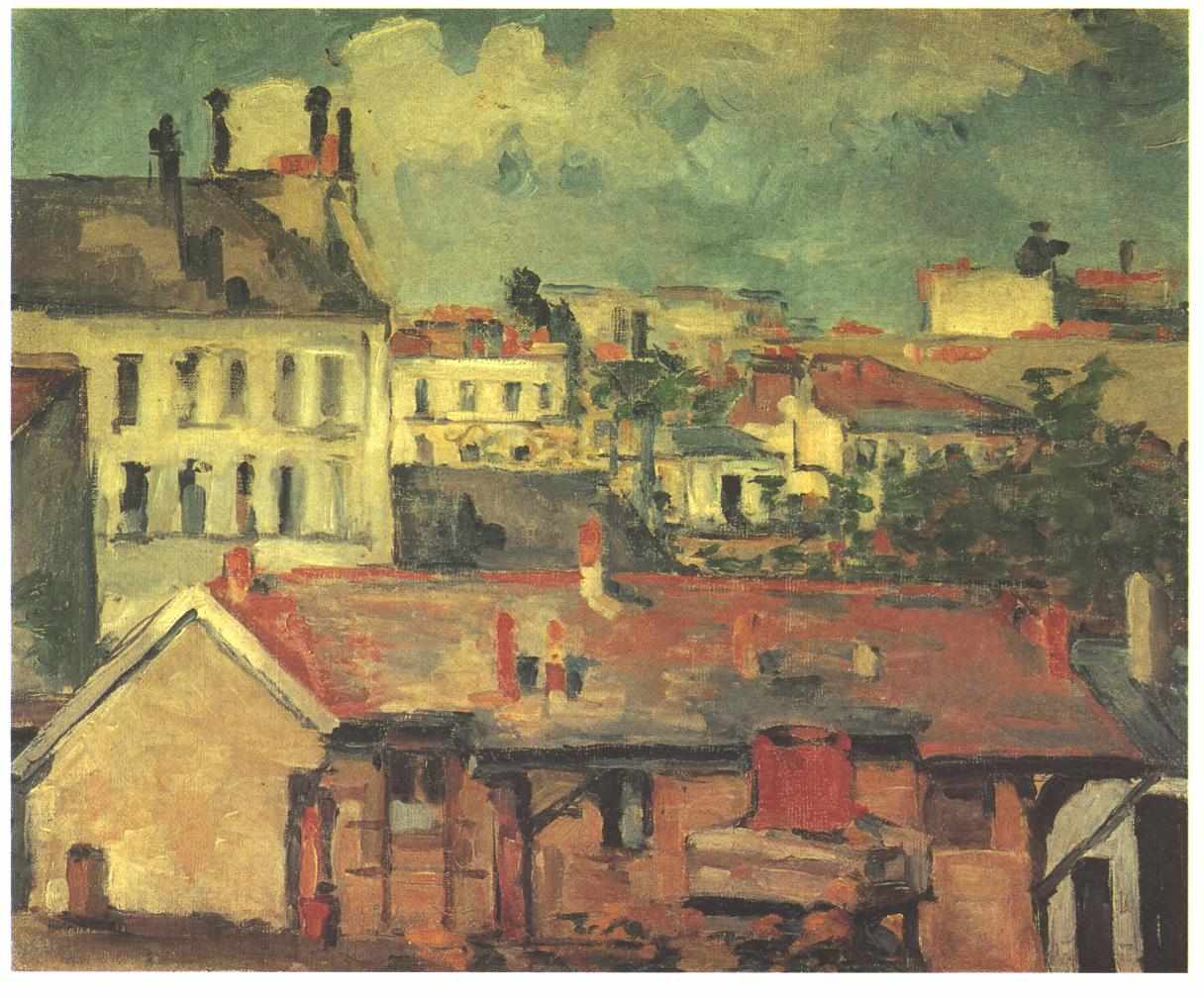 Husgruppe – Tagene - Paul Cézanne