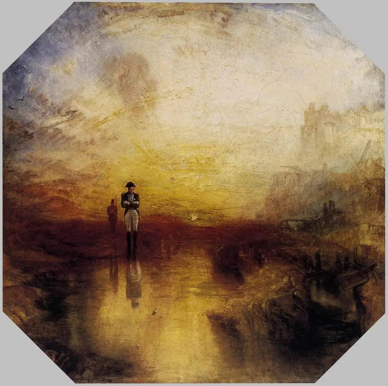 Krig. Den Exilerede og Arapeden - J. M. W. Turner