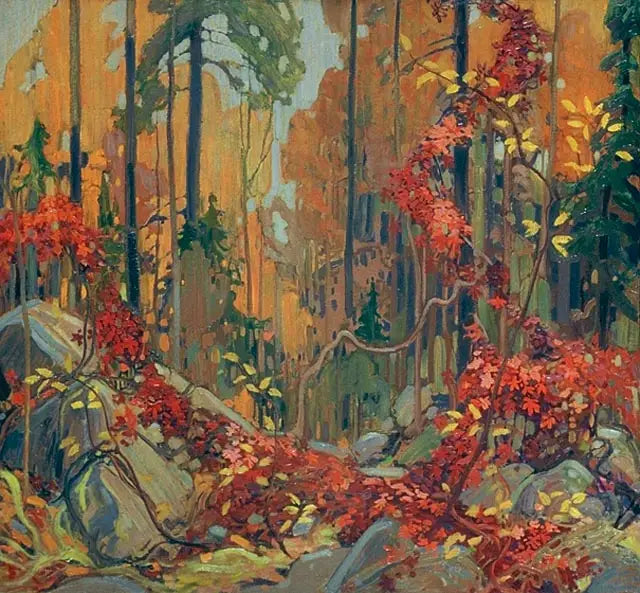 Efterårsgirlande - Tom Thomson