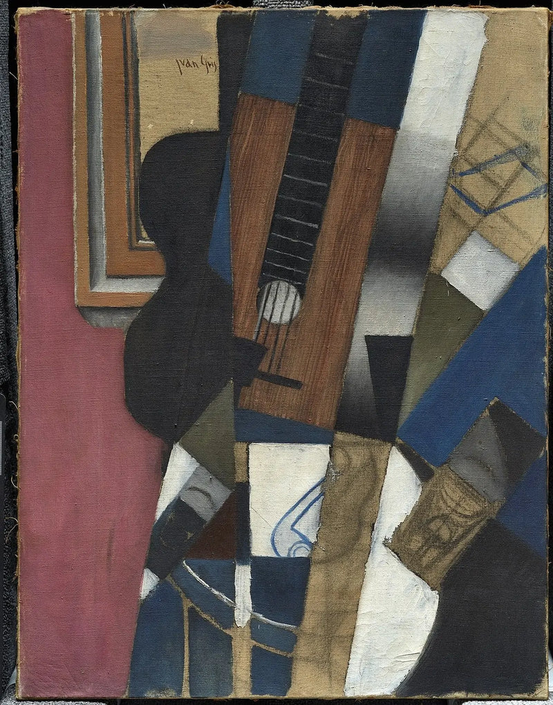 Guitare og rør - Juan Gris