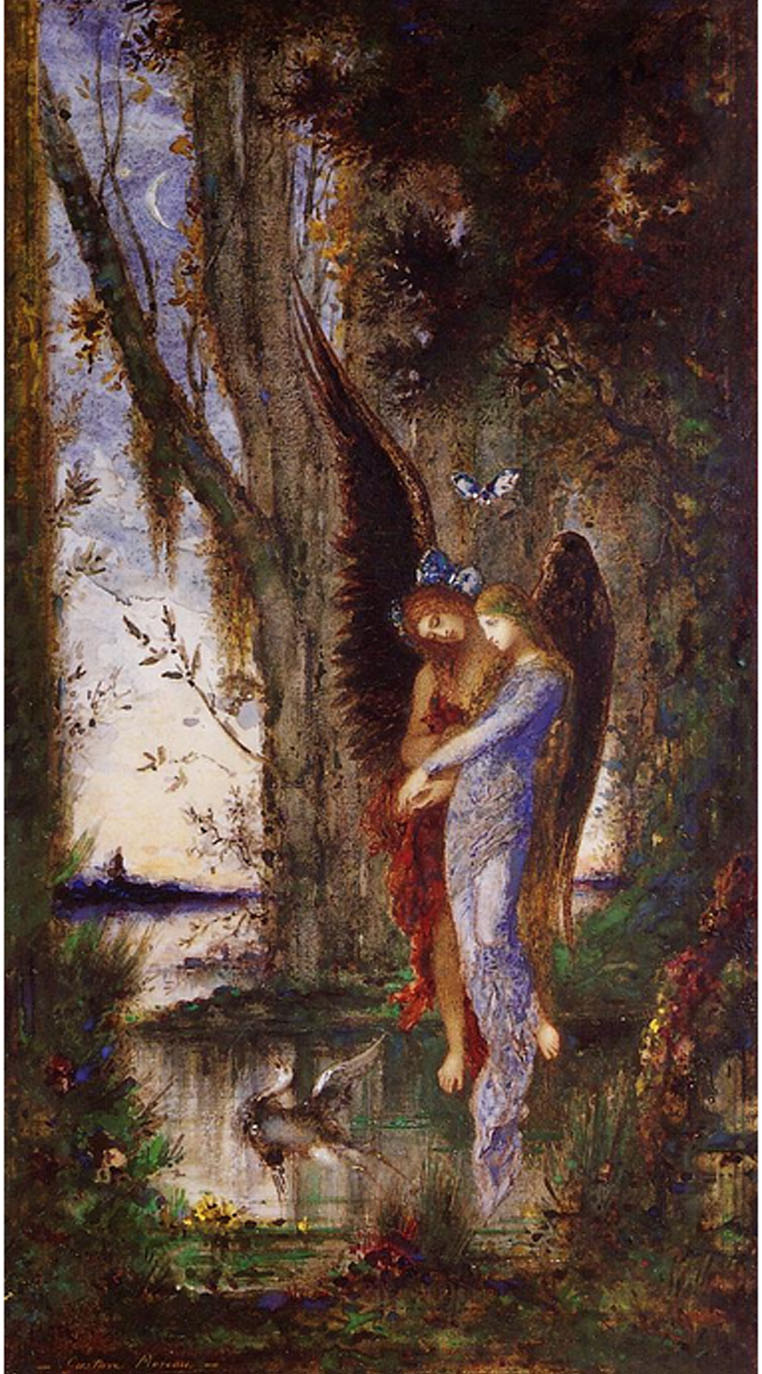 Le Soir et la Douleur - Gustave Moreau