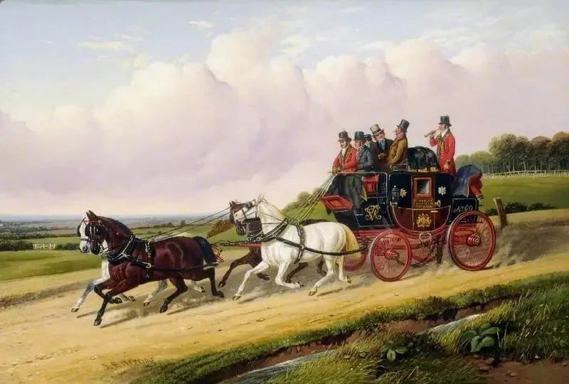 Halifax Royal Mail Coach, Doncaster, South Yorkshire - John Frederick Herring, Sr.